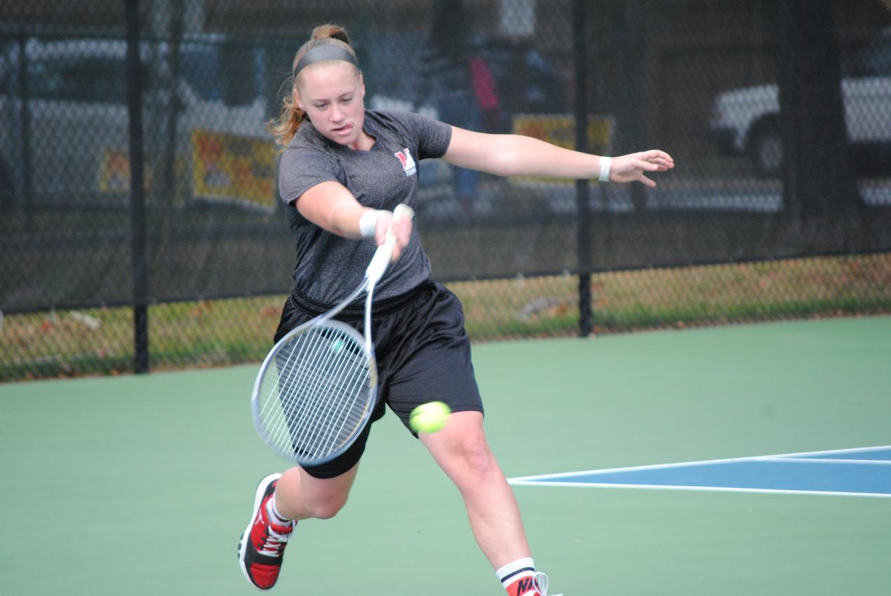Women's Tennis Drops NECC Contest to Becker