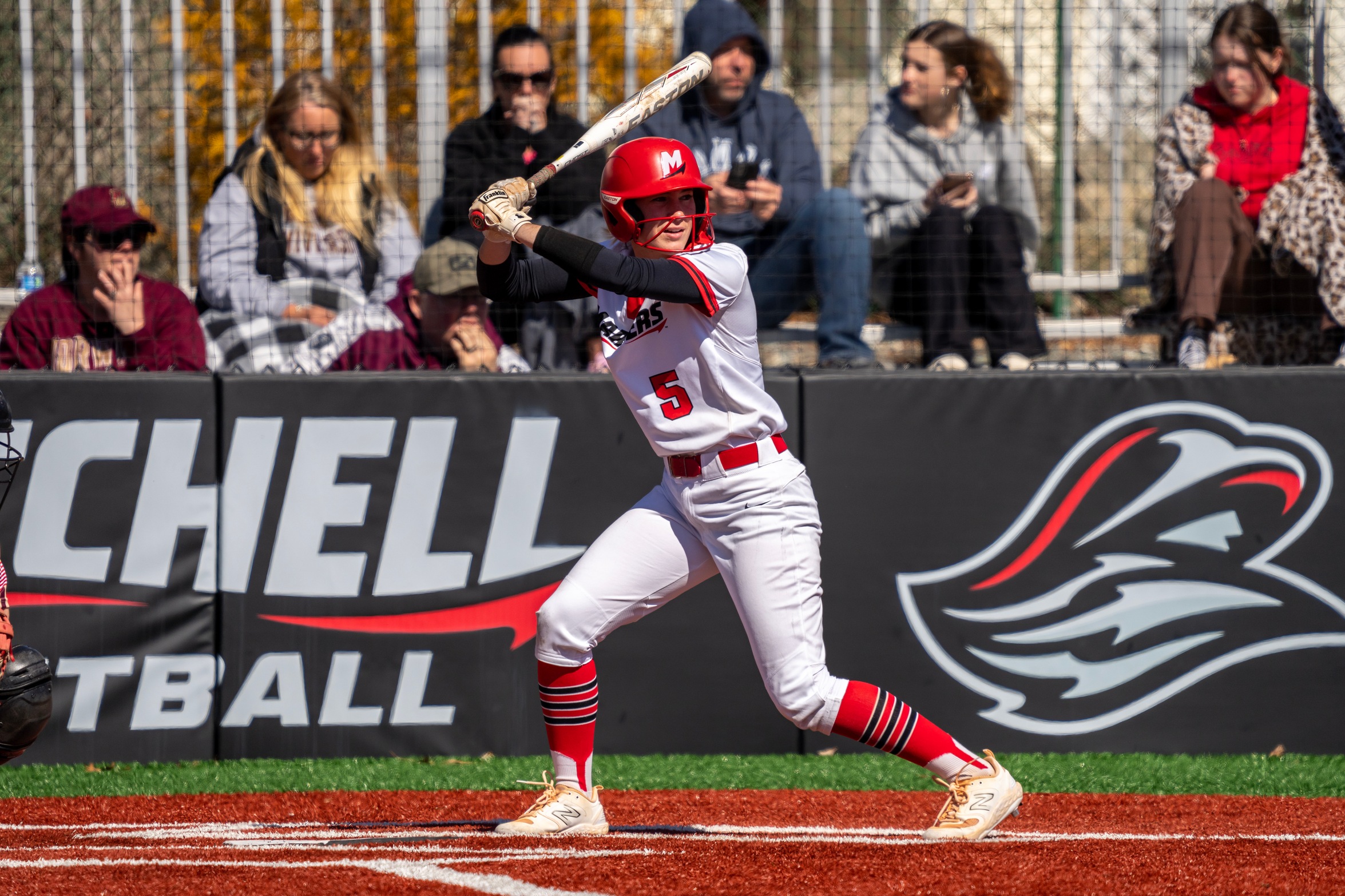 Softball Splits with Hawks