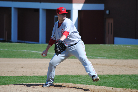 Baseball's Cornwell Named NECC Co-Rookie of the Week