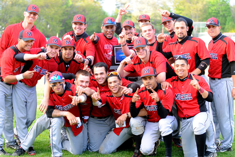 Baseball wins NECC Title, Earns First-Ever NCAA Berth
