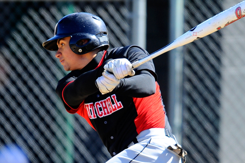 Mitchell Stays Alive at NECC Baseball Championship