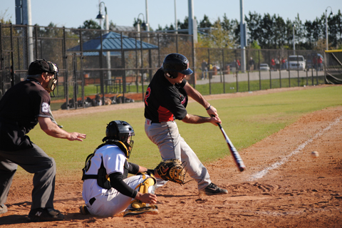 Baseball Slams Eight Home Runs in Big Win Over Lesley