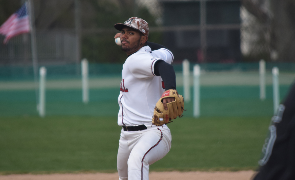 Baseball Takes First Game from Lesley; Second Game Halted by Rain