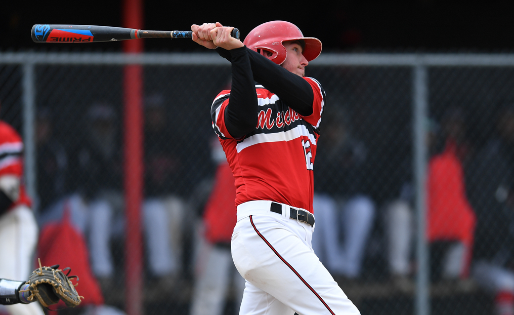 Hartenstein Becomes Hits Leader as Baseball Sweeps Albertus Magnus