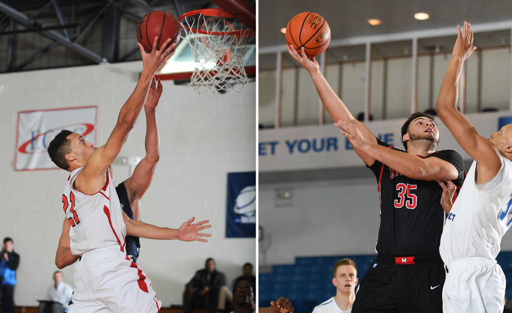 Hill, Santiago Earn NECC Men's Basketball Honors