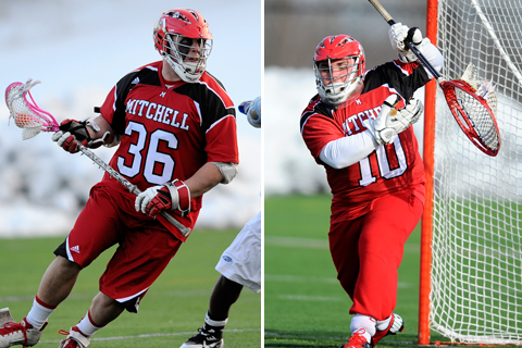 LAX's Lyras, LeMay Sweep NECC Weekly Honors