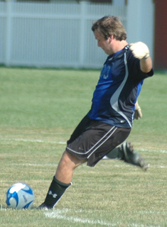 Men's Soccer Blanks Elms 2-0