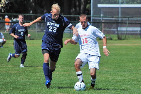 Men's Soccer Battles Back for Win in Home Opener