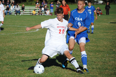 Men's Soccer Falls 1-0 to Coast Guard in OT