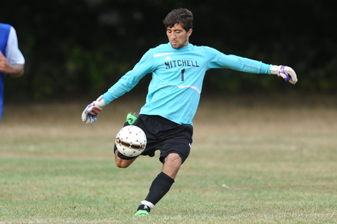 Men's Soccer Falls 2-0 to Regis in Regular Season Finale
