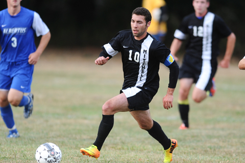 Men's Soccer Scores Late to Edge ENC
