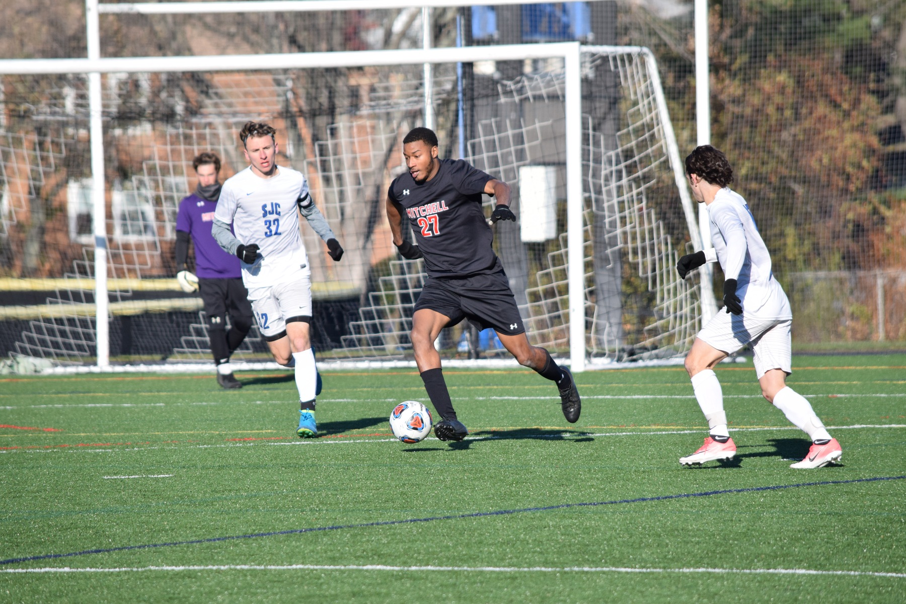 Men's Soccer Falls 2-1 to SJC in NCAA Debut