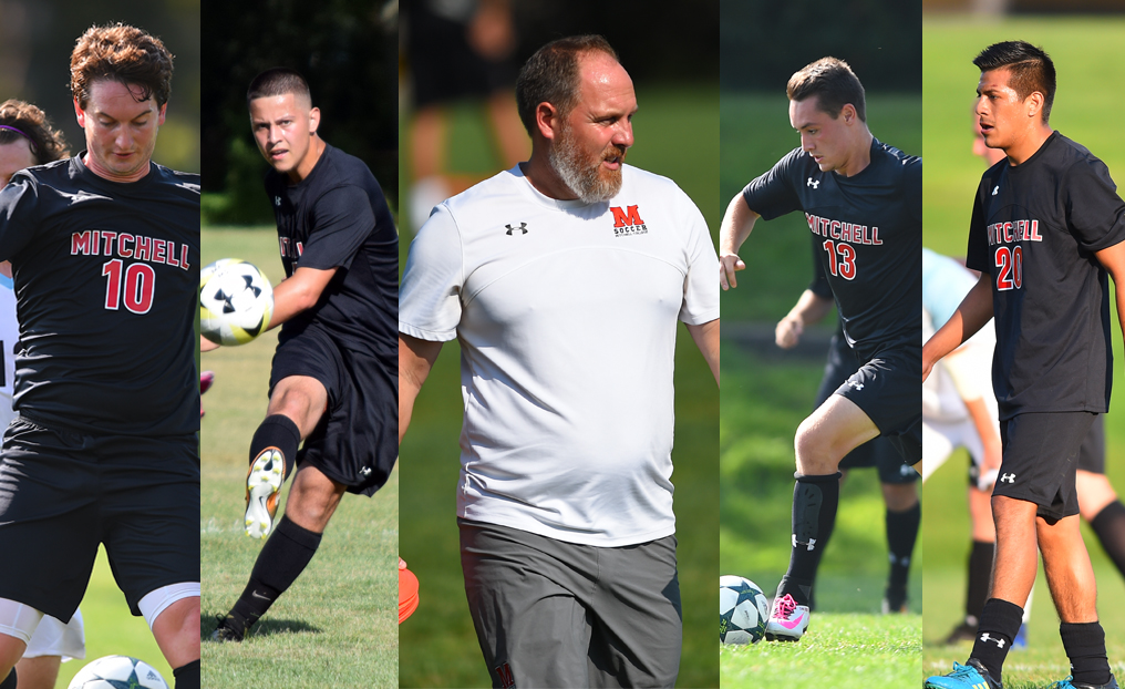 Five From Men's Soccer Honored by NECC