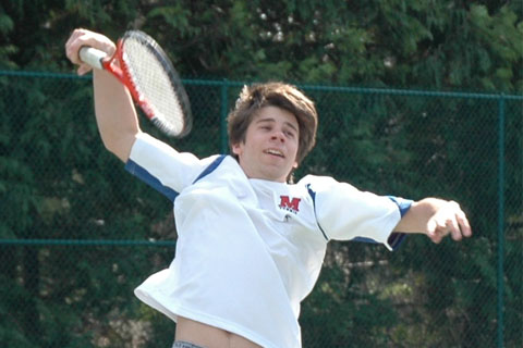 Men's Tennis Earns 7-1 Victory at Johnson & Wales
