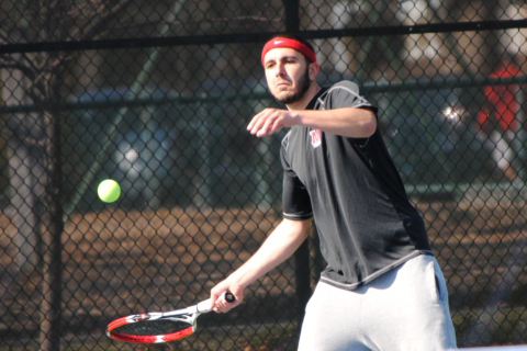 Men's Tennis Wins 9-0 at Wheelock