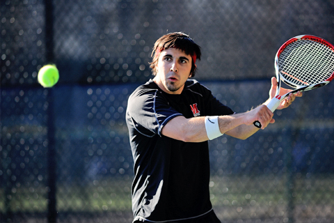 Men's Tennis Wins at Lesley