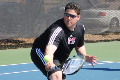 Men's Tennis Blanks Wheelock 9-0