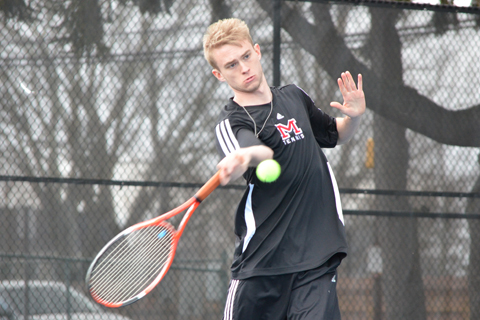 Men's Tennis Blanks Wheelock 9-0