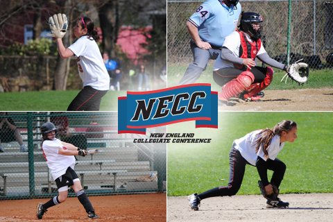 Four Softball Players Earn NECC Honors