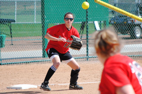Softball's Burke Tabbed NECC Rookie of the Week