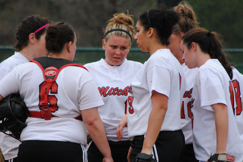 Softball Elminated by Elms