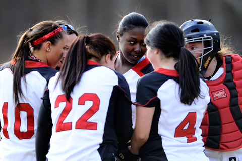 Softball Elminated at Becker