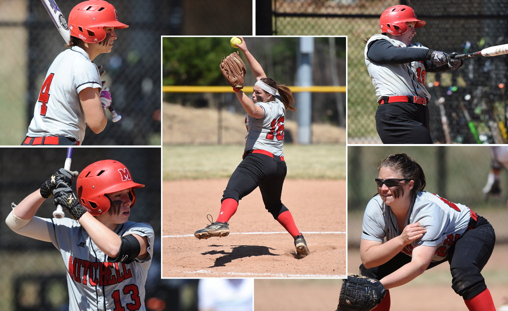 Five Softball Players Earn NECC Honors