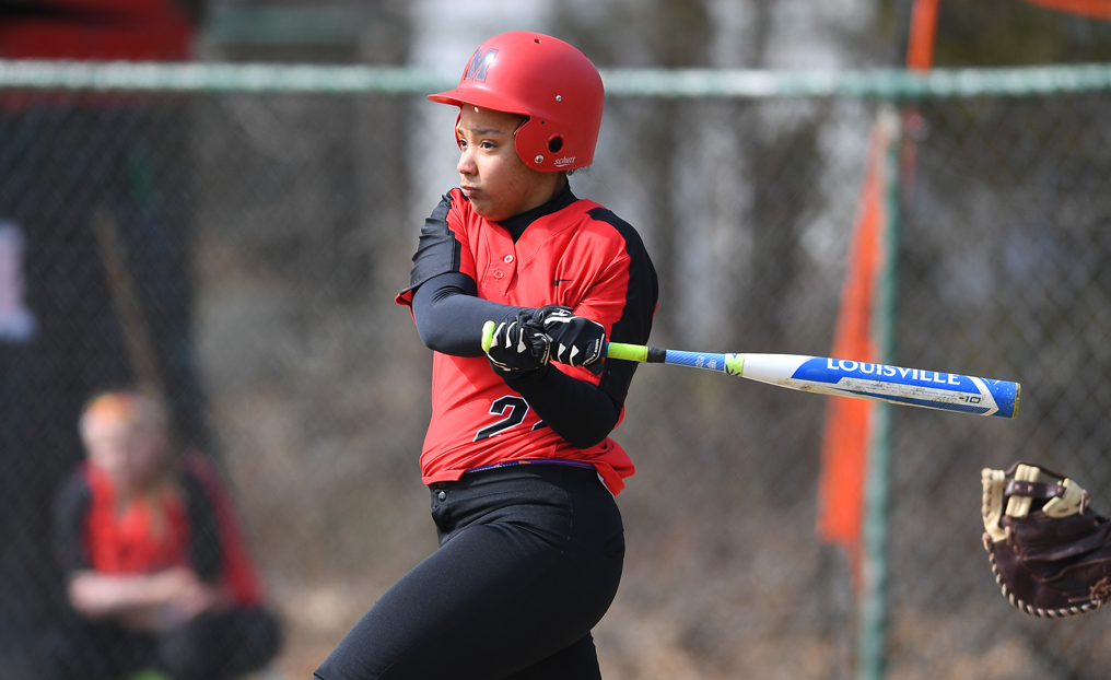 Softball Swept at Elms