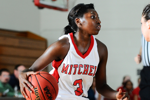 WBB's James Named NECC ROW