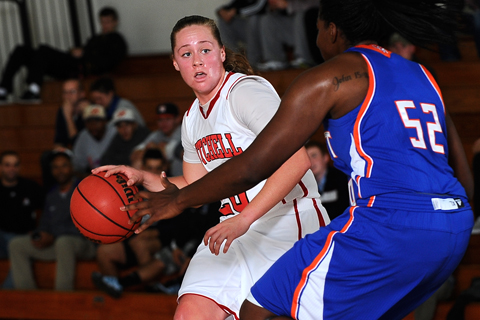 WBB Falls at Regis in Regular Season Finale