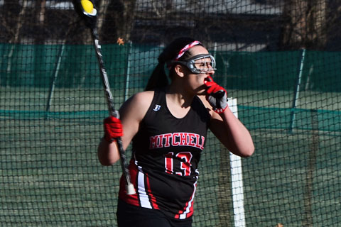 Women's LAX Tops Bay Path in Varsity Debut