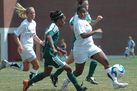 Albertus Magnus Defeats Women's Soccer 7-0