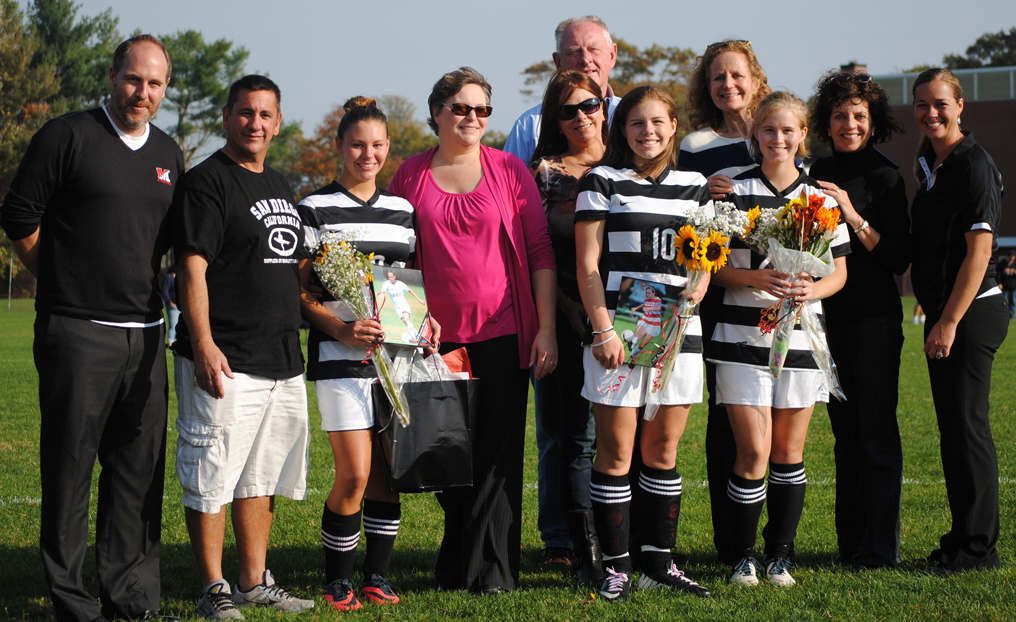 Women's Soccer Tops Wheelock 4-0 on Senior Day