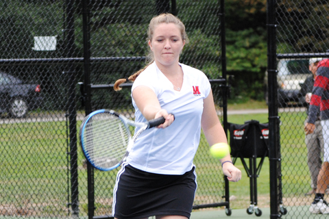 Women's Tennis Earns First Win