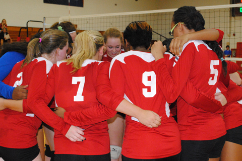 Volleyball Beats Albertus Magnus In Five Sets