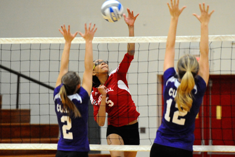Volleyball Opens Season at USJ Tri-Match