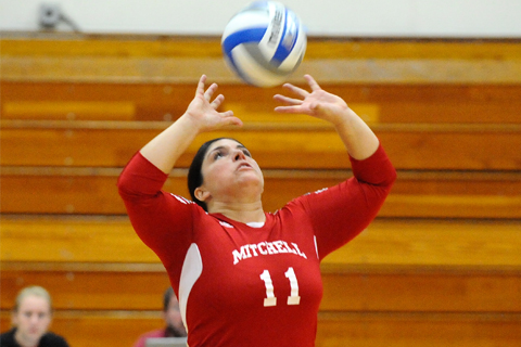 Volleyball Falls 3-0 to ECSU