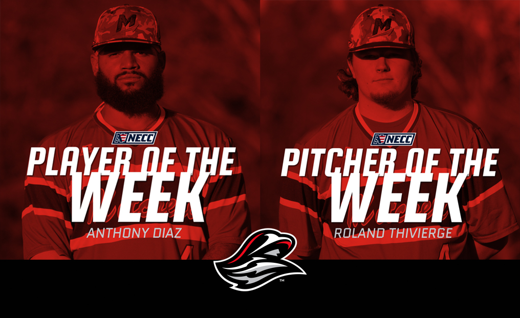 Baseball's Diaz, Thivierge Nab NECC Honors
