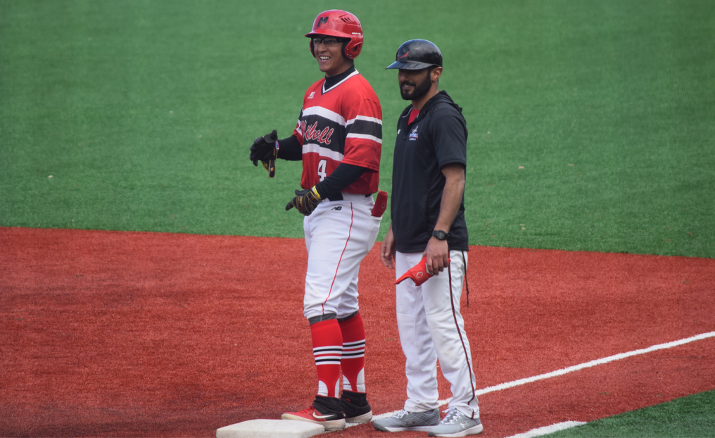 Baseball Opens NECC Play with Split