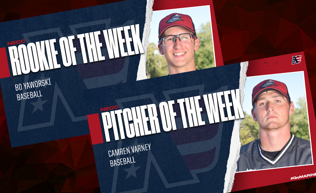 Baseball Duo Nabs NECC Weekly Honors