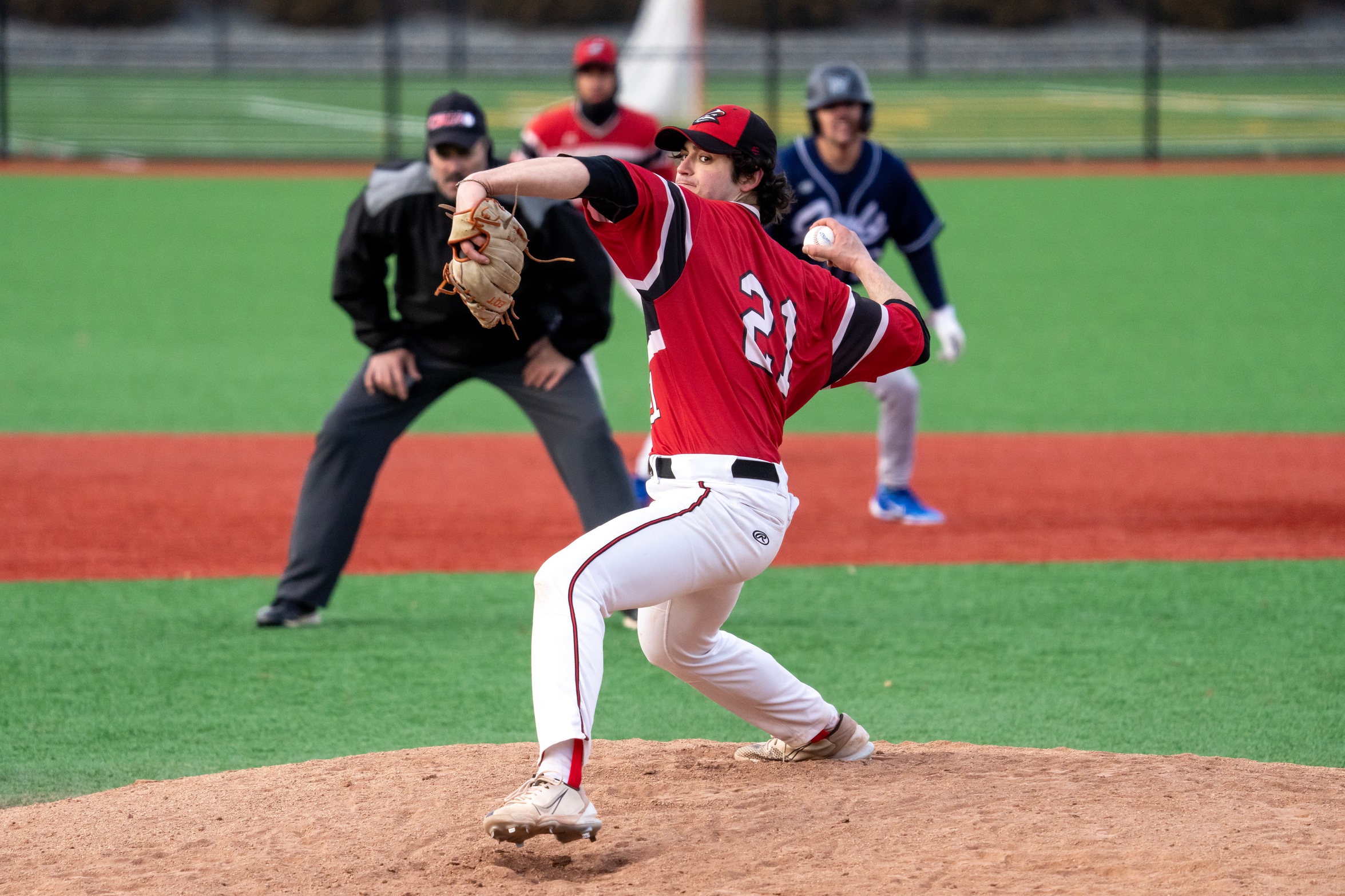 Baseball Completes Home Sweep of New England College
