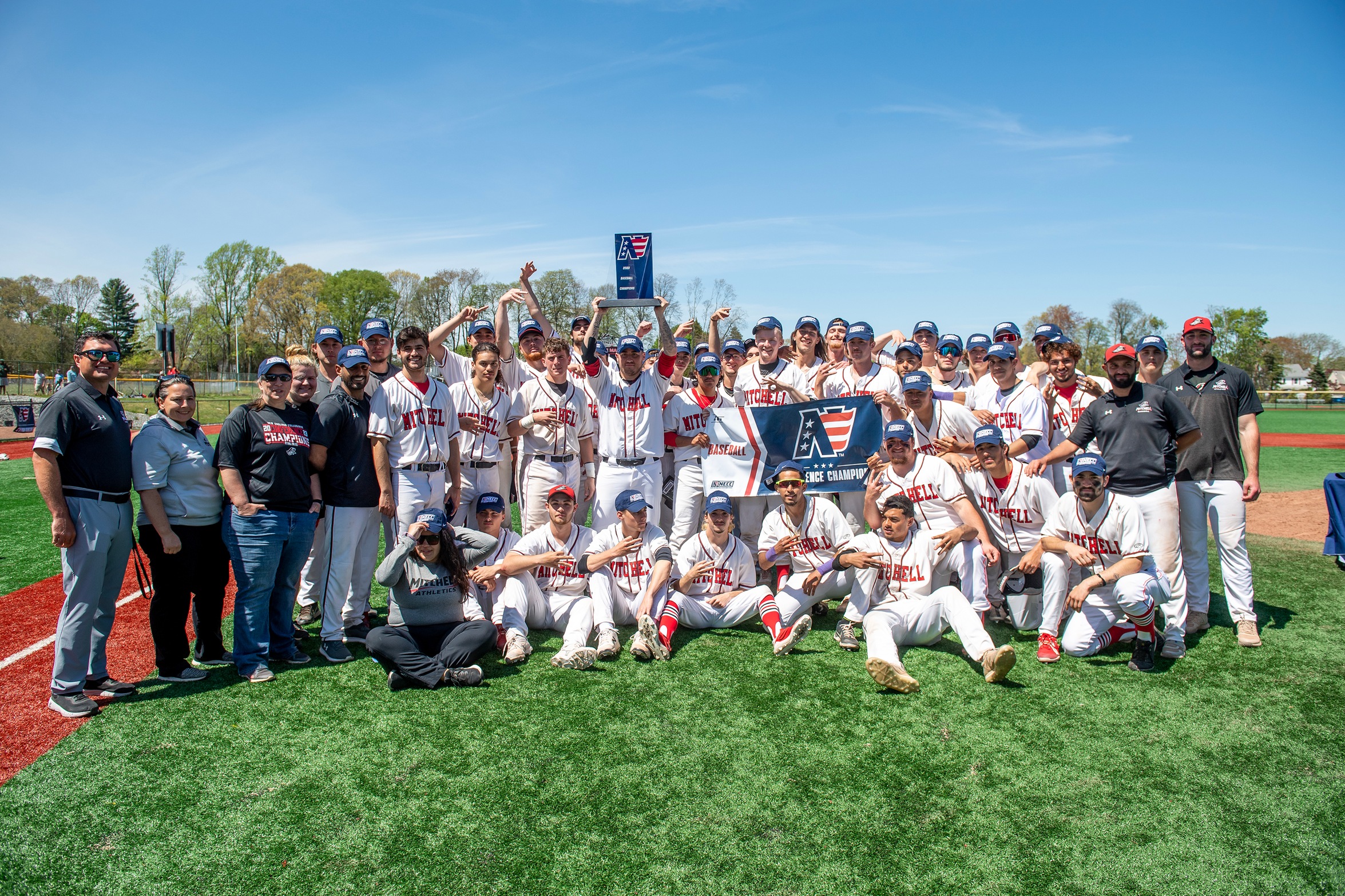 Baseball Claims 2023 NECC Championship