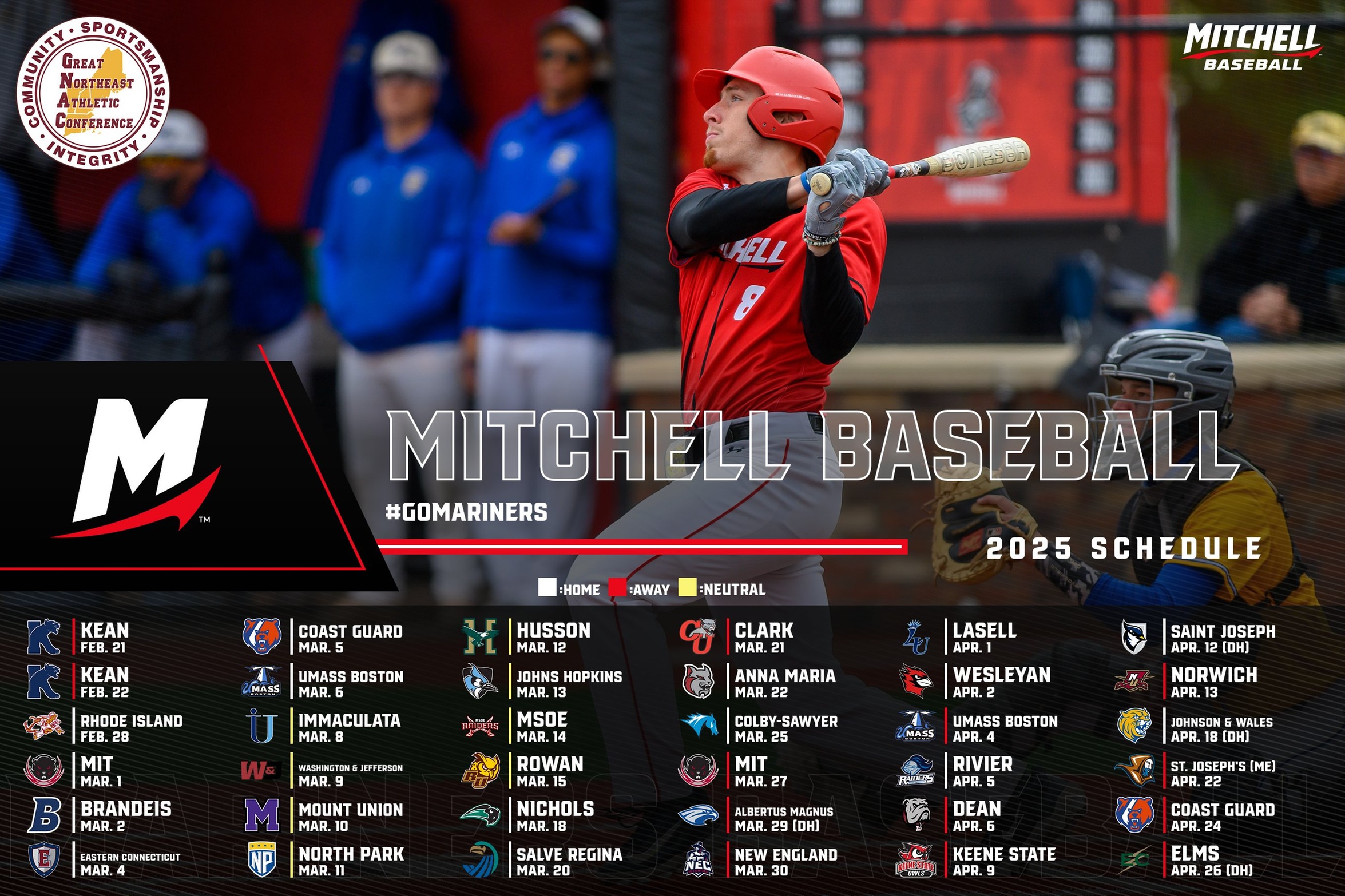 Baseball Unveils 2025 Schedule