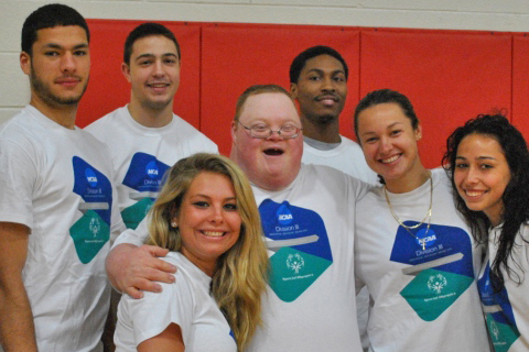 Mitchell Athletics Hosts Special Olympics Clinic