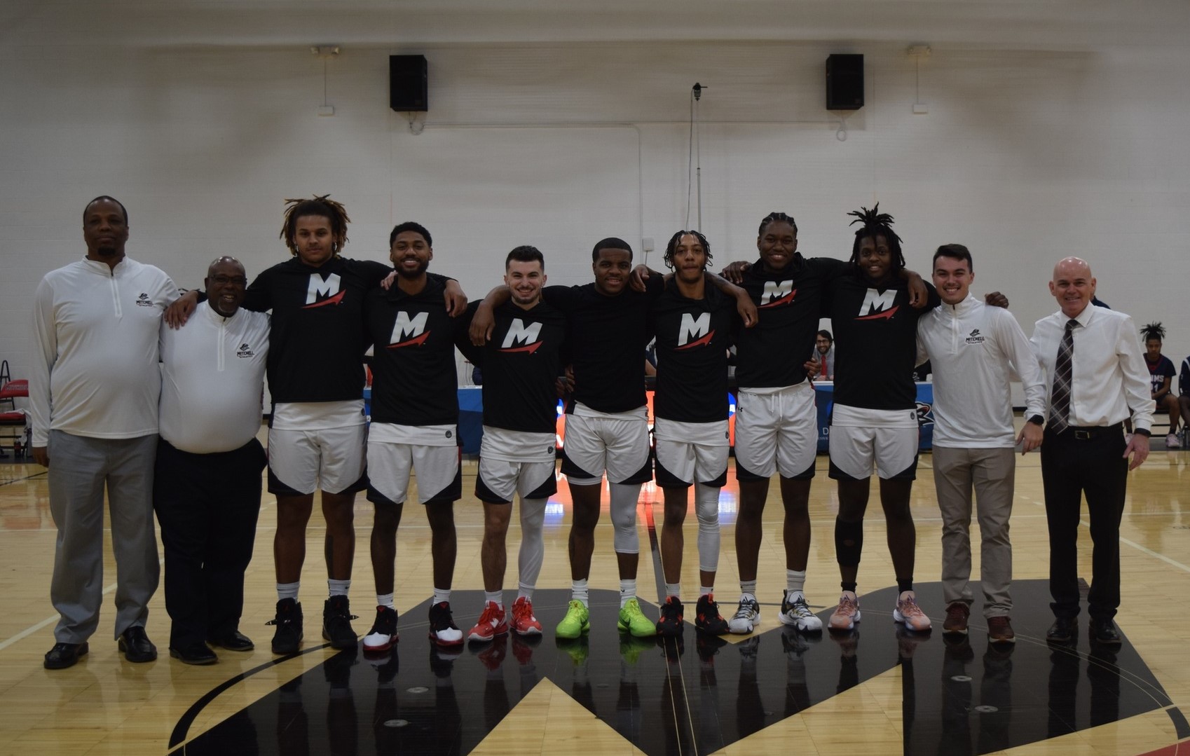 MBB Holds off NEC on Senior Day