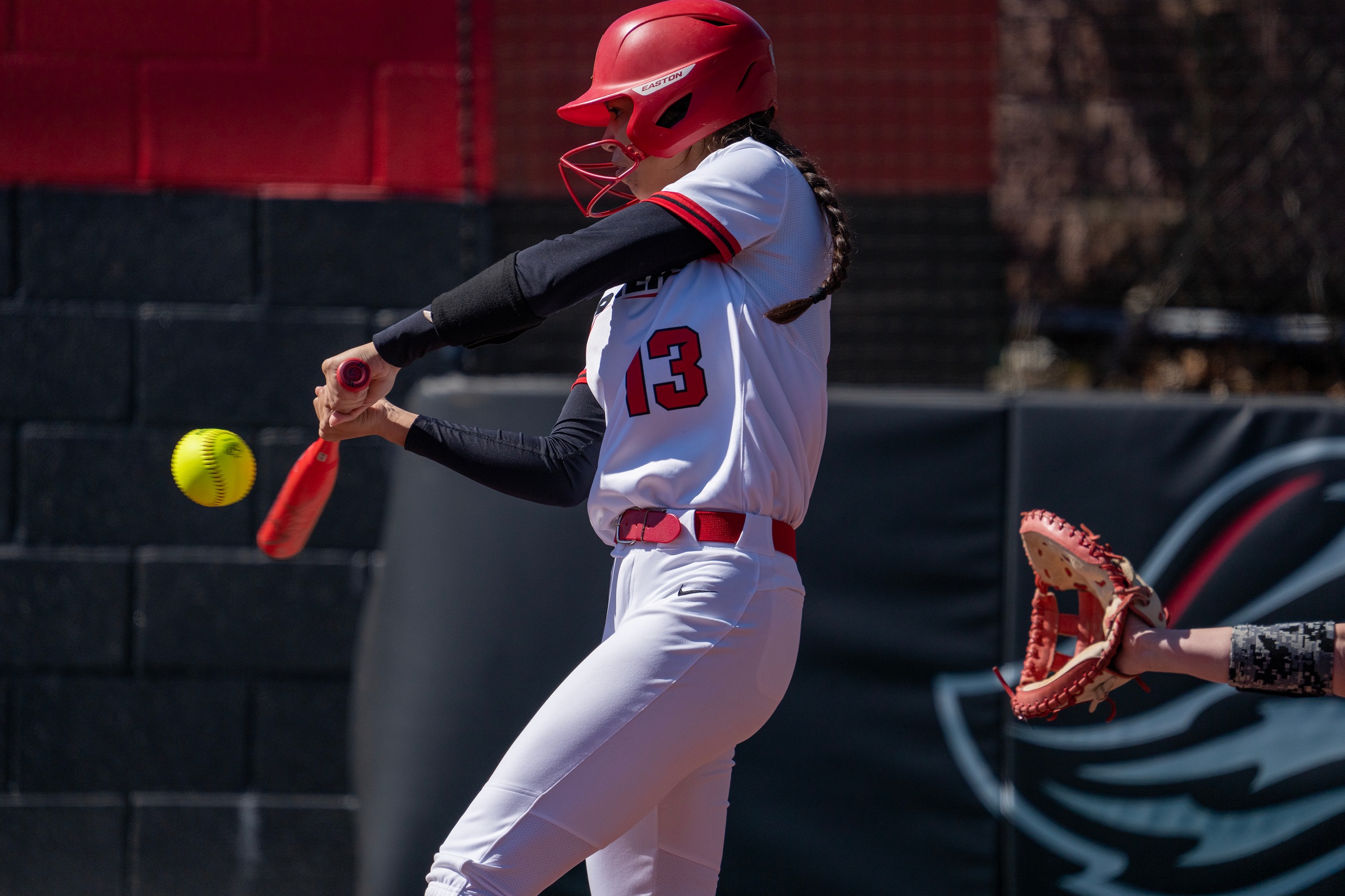 Softball Swept at Nichols