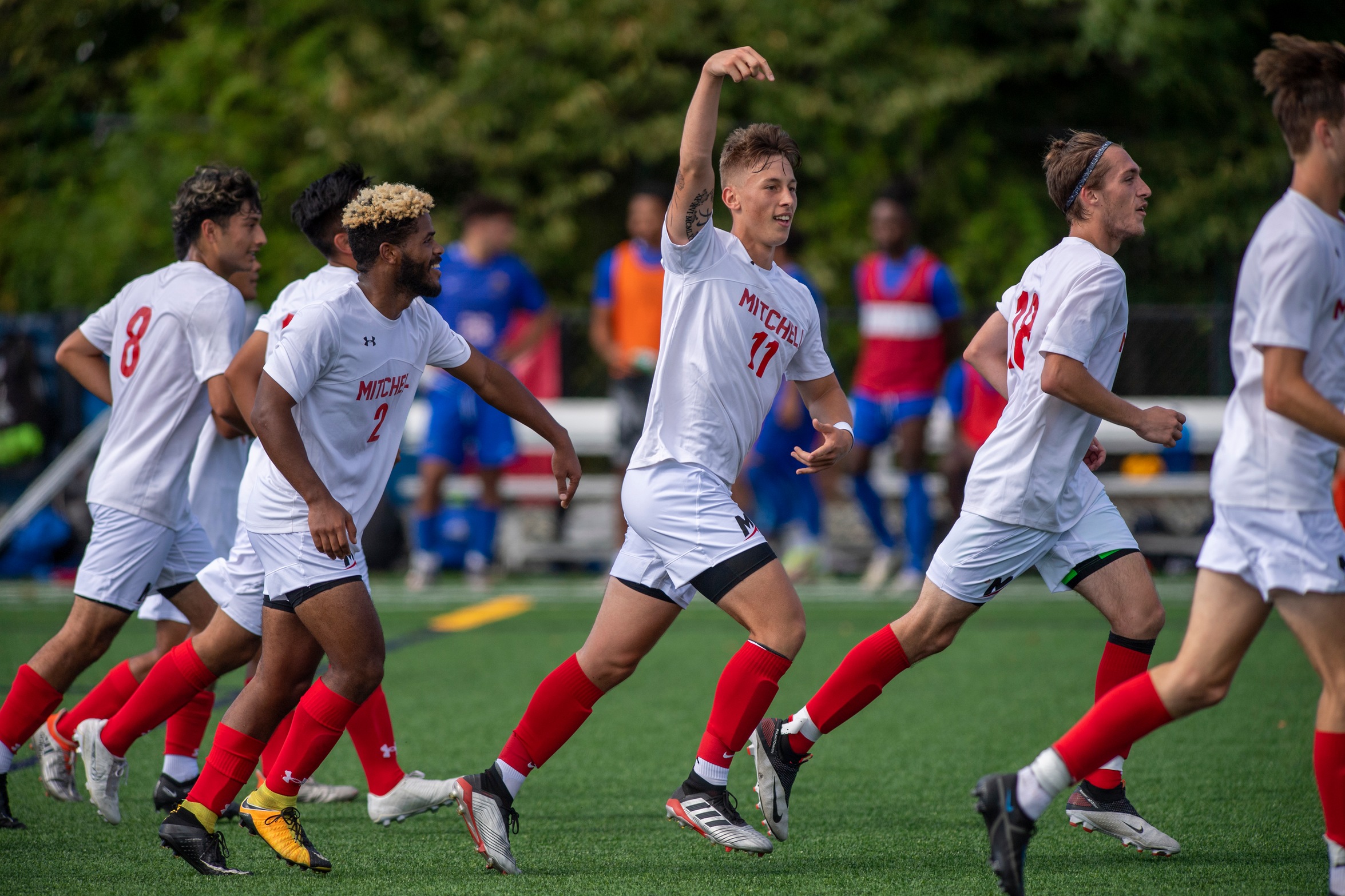 Five Second Half Goals Propel Men's Soccer Over Mass. Maritime
