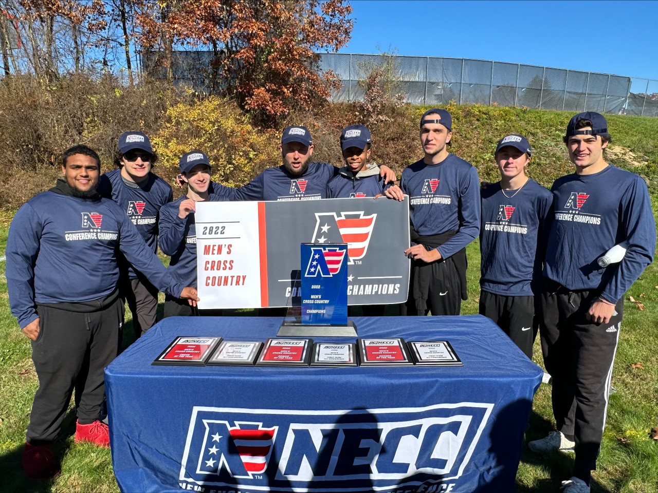 Men's Cross Country Capture NECC Championship