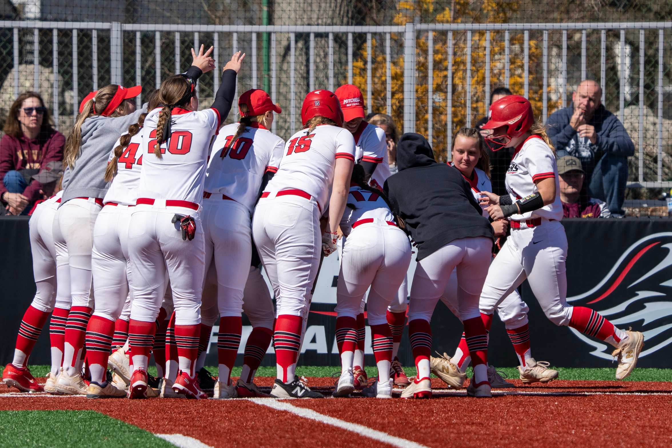 Softball Dominates Norwich to Earn Home Opener Sweep