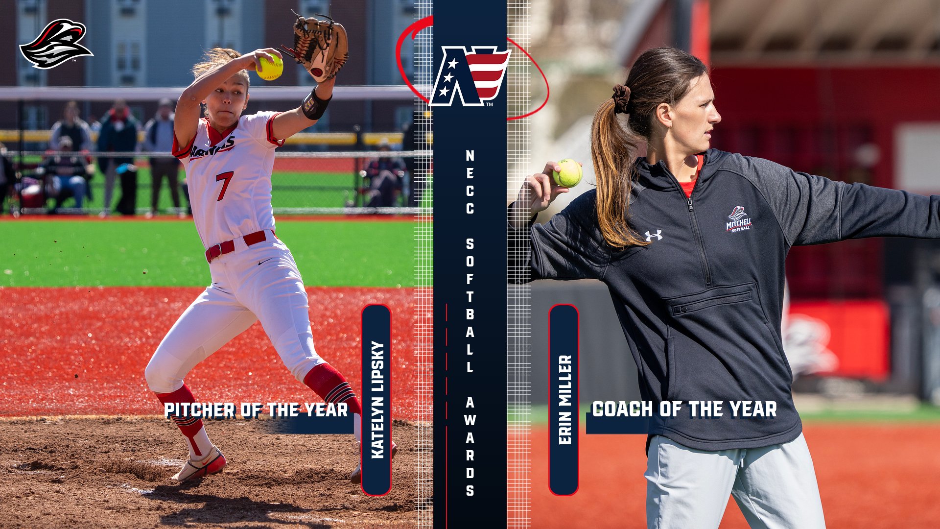 Softball Grabs Top NECC Honors & Eight All-Conference Spots